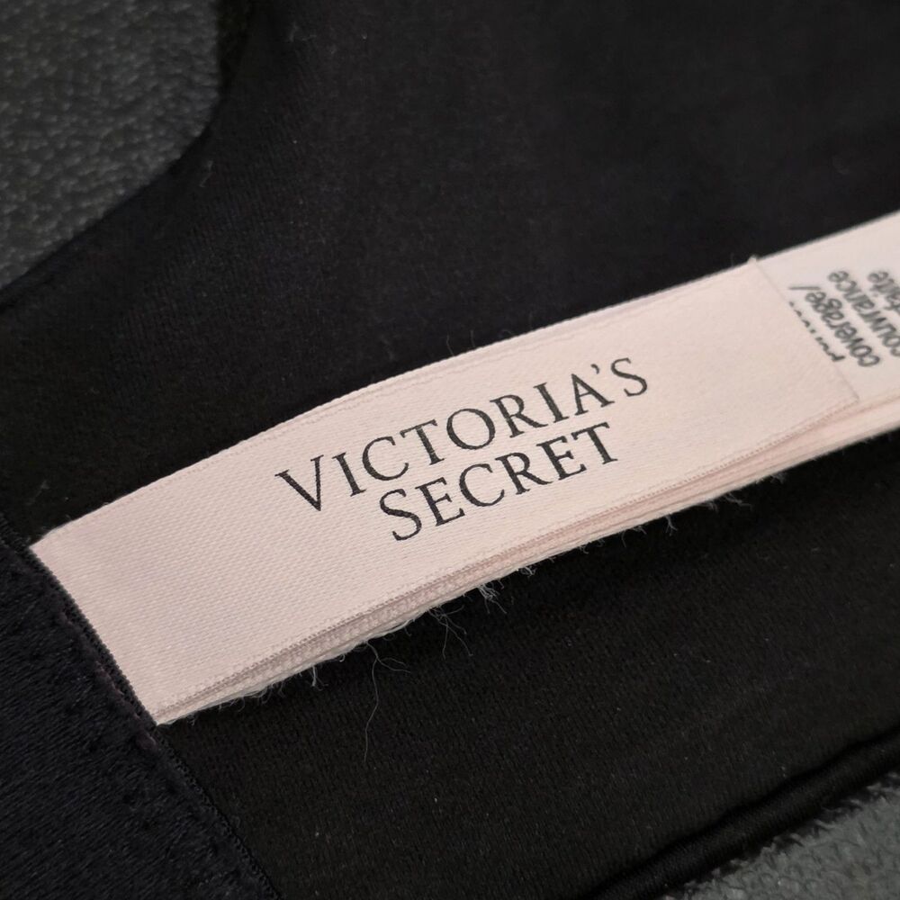Victoria's Secret Body By Victoria Perfect Coverage Bra Black Size 40DDD/F90 - Picture 9 of 11